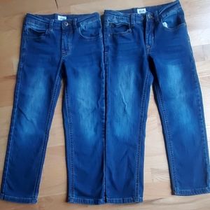 Hudson Jeans 2 pairs lot, boys sz 6
